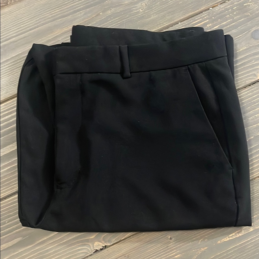 Van Heusen Flex Men's Straight Black Slacks
